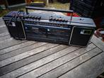 aristona ghettoblaster radio met dubbel cassette deck, Audio, Tv en Foto, Radio's, Ophalen of Verzenden, Radio