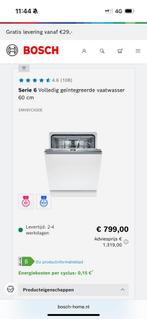 Nieuwe Bosch Triple A vaatwasmachine  (silence), Minder dan 85 cm, Minder dan 10 liter, Nieuw, Ophalen of Verzenden
