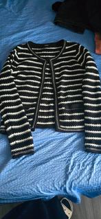 Zwart-wit gestreept vest van Promiss maat m, Kleding | Dames, Truien en Vesten, Maat 38/40 (M), Promiss, Zwart, Ophalen of Verzenden