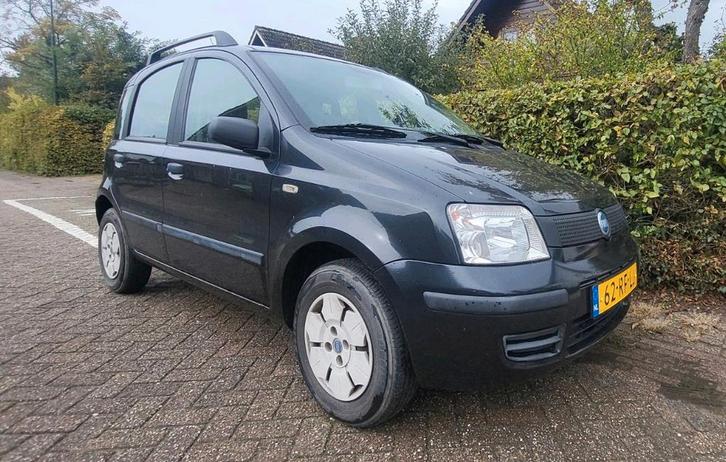 Fiat Panda 1.1 40KW 2005 Zwart, Auto's, Fiat, Particulier, Panda, Benzine, C, Hatchback, Handgeschakeld, Origineel Nederlands