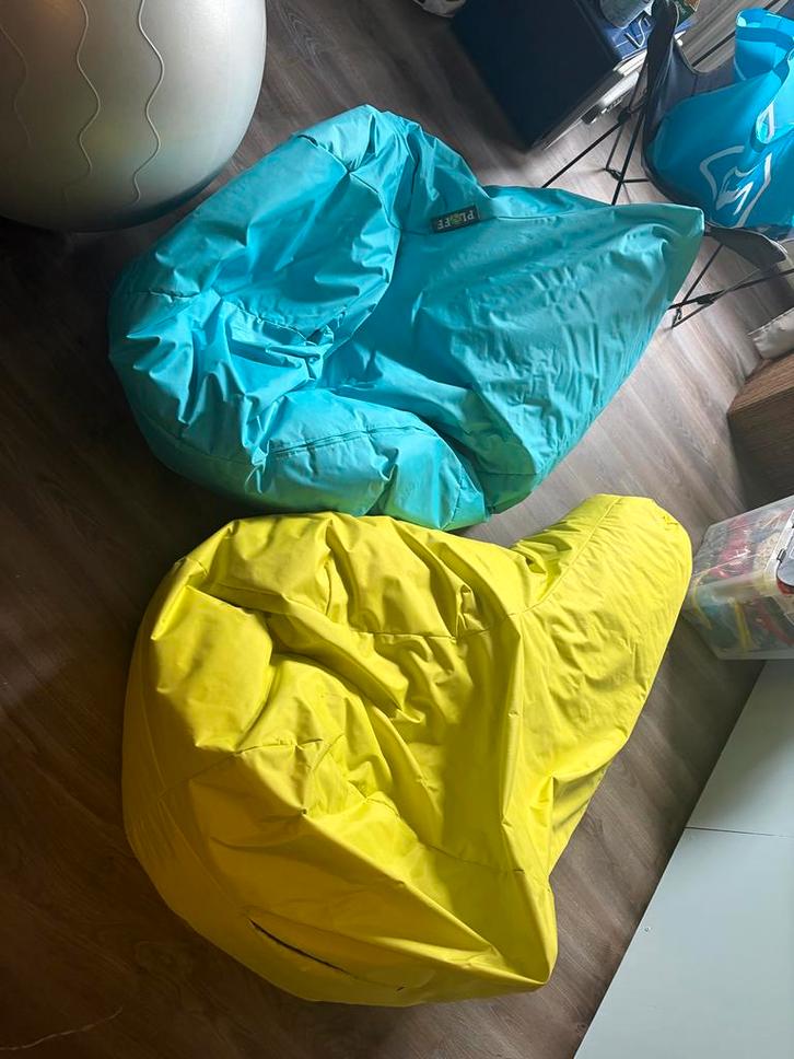 Leuke zitzakken voor de kinderkamer, Huis en Inrichting, Zitzakken, Gebruikt, Zitzak, Ophalen