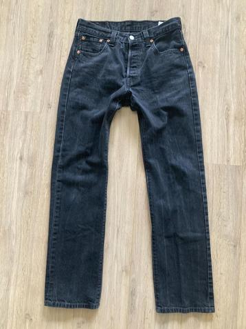 Zwarte spijkerbroek - Levi's 501 beschikbaar voor biedingen