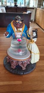 DISNEY SNOWGLOBE...Belle en het Beest...VERZAMELOBJECT, Ophalen of Verzenden, Zo goed als nieuw