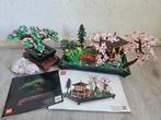LEGO 10315 Tranquil Garden + 10281 Bonsai, Ophalen of Verzenden, Zo goed als nieuw, Complete set, Lego