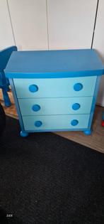 mammut blauw, Kinderen en Baby's, Kinderkamer | Commodes en Kasten, Ophalen, Gebruikt, 50 tot 70 cm, 105 cm of meer
