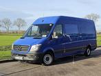 MERCEDES-BENZ SPRINTER 314 l3h2 maxi automaat!, Auto's, Gebruikt, Euro 6, Blauw, Traction-control