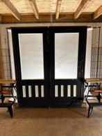 Set ensuite schuifdeuren met blank glas zwaar uitgevoerd, Ophalen
