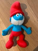 NIEUWSTAAT Grote smurf knuffel play by play ongeveer 28 cm, Ophalen of Verzenden, Zo goed als nieuw, Grote Smurf
