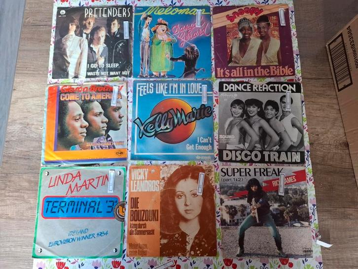 Diverse singles, Cd's en Dvd's, Vinyl Singles, Gebruikt, Pop, Ophalen of Verzenden