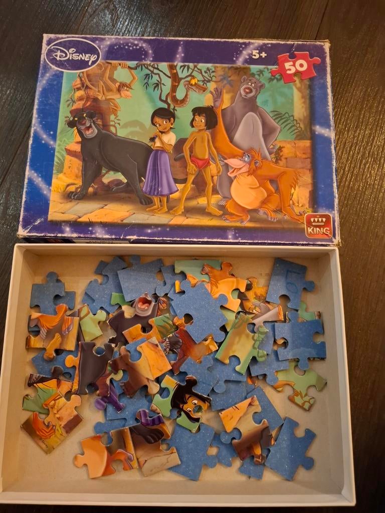 Disney puzzel, Ophalen of Verzenden, 10 tot 50 stukjes, 4 tot 6 jaar