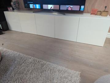 Wit Goossens TV Meubel - Hangend, Veel Ruimte! beschikbaar voor biedingen