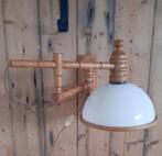 Vintage houten wandlamp merk Steinhauer,lees de beschrijving, Huis en Inrichting, Lampen | Wandlampen, Ophalen of Verzenden, Zo goed als nieuw