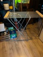 Opvouwbaar Kledingdroogrek 8 Verwarmde Stangen 120 W, Tuin en Terras, Droogmolens en Wasrekken, Ophalen of Verzenden, Zo goed als nieuw