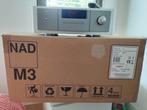 NAD M3 Versterker - High-End Muzikaal Meesterwerk, Gebruikt, 120 watt of meer, Stereo, Ophalen