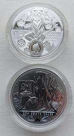 Zilveren 1 oz Rum Coad of Arms New Zouth Whales 2022., Postzegels en Munten, Munten | Oceanië, Zilver, Ophalen of Verzenden