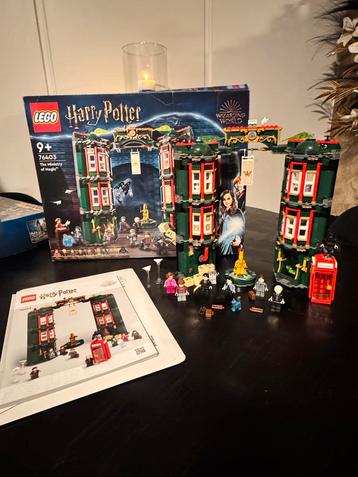 Lego Harry Potter Ministerie van Toverkunst beschikbaar voor biedingen