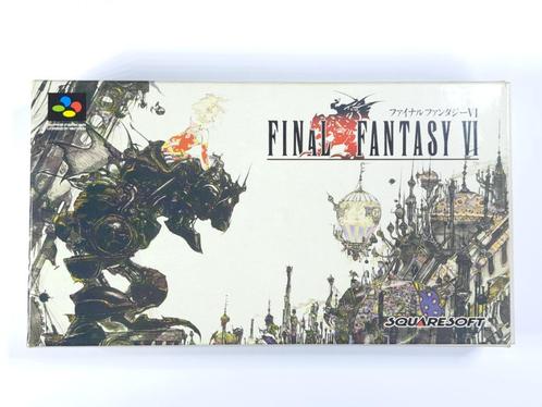 Final Fantasy VI - Super Nintendo - SNES - Compleet - NTSC-J, Spelcomputers en Games, Games | Nintendo Super NES, Zo goed als nieuw