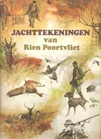 Rien Poortvliet - Jachttekeningen van Rien Poortvliet., Ophalen of Verzenden, Gelezen