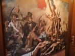 Zeer groot schilderij de vrijheid leidt het volk, Antiek en Kunst, Ophalen of Verzenden