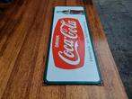 Emaille Reclamebord Coca Cola 80x30 1960, Verzamelen, Ophalen of Verzenden, Zo goed als nieuw, Reclamebord