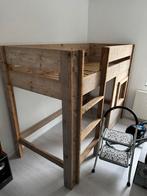 Gratis houten hoogslaper, Ophalen, Zo goed als nieuw, Hoogslaper