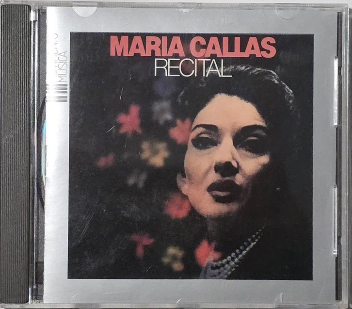 Maria Callas Recital - Opera CD, Cd's en Dvd's, Cd's | Klassiek, Zo goed als nieuw, Opera of Operette, Romantiek, Ophalen of Verzenden