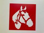 embossing sjabloon - stencil -paard -, Hobby en Vrije tijd, Kaarten | Zelf maken, Ophalen, Zo goed als nieuw, Dieren, Pons of Mal
