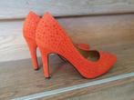 Prachtige rood/oranje pumps maat 39, Ophalen of Verzenden, Zo goed als nieuw, Rood