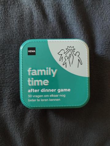 Family time | After dinner game HEMA beschikbaar voor biedingen
