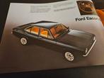 Brochure Ford Escort 1979 incl RS2000, Ophalen of Verzenden, Zo goed als nieuw, Overige merken