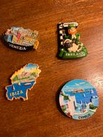 4 Koelkastmagneten - Souvenirs, Verzamelen, Speldjes, Pins en Buttons, Ophalen of Verzenden, Gebruikt, Stad of Land