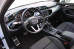 Audi Q3 45 TFSIe | 3x S-Line | Panoramadak | 360 Camera | B&, Auto's, Audi, Zwart, Leder en Stof, Wit, Nieuw