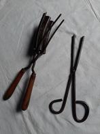 2 antieke  krultangen, Antiek en Kunst, Ophalen of Verzenden
