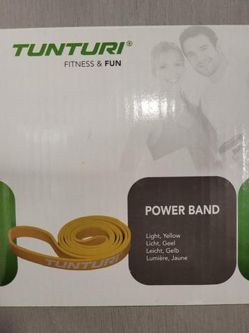 Power band geel licht 