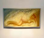 Schilderij vrouw – naakt – 1972 – Organic Modern, Antiek en Kunst, Kunst | Schilderijen | Abstract, Ophalen of Verzenden