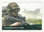 Sticker 11lmb, 11 Luchtmobiele Brigade (b), Ophalen of Verzenden, Landmacht, Nederland, Overige typen