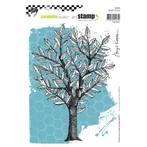 Carabelle Studio Cling Art Stamp Tall Tree #500024 *laatste, Verzenden, Nieuw, EZ-mounted stempel
