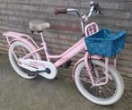 Meisjes fiets 18 inch Popal Cooper kleur Roze in gst, Popal, 18 inch, Zo goed als nieuw, Ophalen