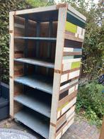 stevige sloophouten kast, industriële kast, Ophalen, Gebruikt