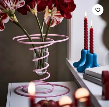 Vinterfint roze vaas van Gustaf Westman voor Ikea beschikbaar voor biedingen