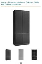 Richmond Interiors Oakura Kast 2x2-deuren, Ophalen, Eikenhout, Nieuw, 50 tot 100 cm