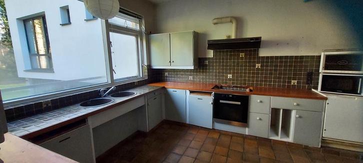 Vintage Bruynzeel keuken jaren 50 - Exclusief!, Huis en Inrichting, Keuken | Complete keukens, Gebruikt, Enkelwandige keuken, Overige kleuren