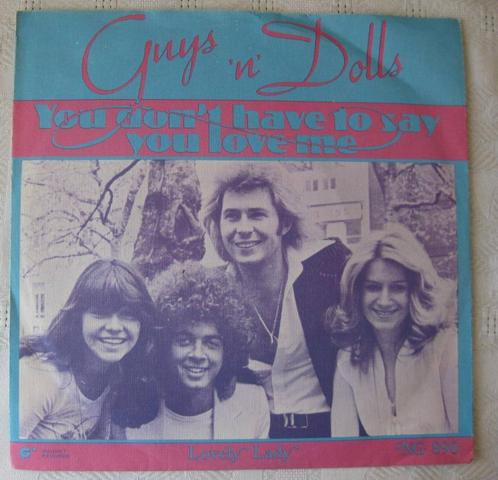 Vinyl Singeltje Guys 'n' Dolls 1977, Cd's en Dvd's, Vinyl Singles, Zo goed als nieuw, Single, Pop, 7 inch, Ophalen of Verzenden