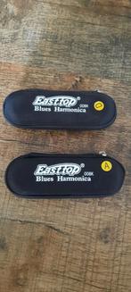 2x easytop blues mondharmonica, Ophalen of Verzenden, Zo goed als nieuw