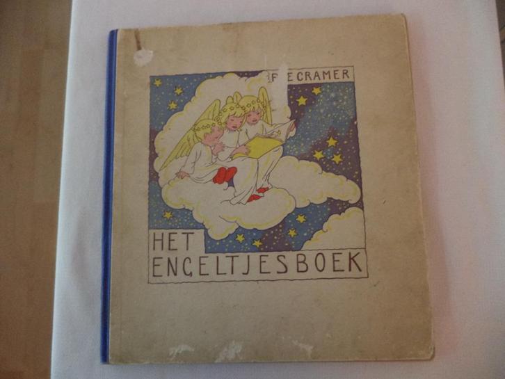 Rie Cramer, Het ENGELTJESBOEK, oude ws eerste druk 1938, Boeken, Kinderboeken | Kleuters, Gelezen, Fictie algemeen, Ophalen of Verzenden