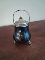 Tondeldoos met zilveren hengsel, Antiek en Kunst, Ophalen of Verzenden