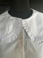 Witte blouse met grote kraag 40, Ophalen of Verzenden, Nieuw, Maat 38/40 (M), Wit