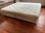 Hästens boxspring met 1 groot matras, Verzenden, Tweepersoons, Zo goed als nieuw, Overige maten