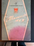 Werkplaats handboek Moskvich Scaldia 412, Ophalen of Verzenden, Gelezen, Autotechniek