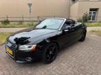 Audi A5 Cabriolet 2.0 TFSI Quattro , Clima , Vol Leder, Auto's, Audi, 1800 kg, Zwart, 4 stoelen, Zwart